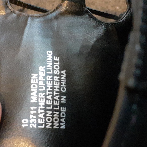 Windsor Smith lace up leather boots sz10 - Picture 10 of 10